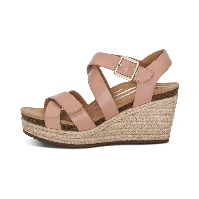 Anna Arch Support Wedge - Rose