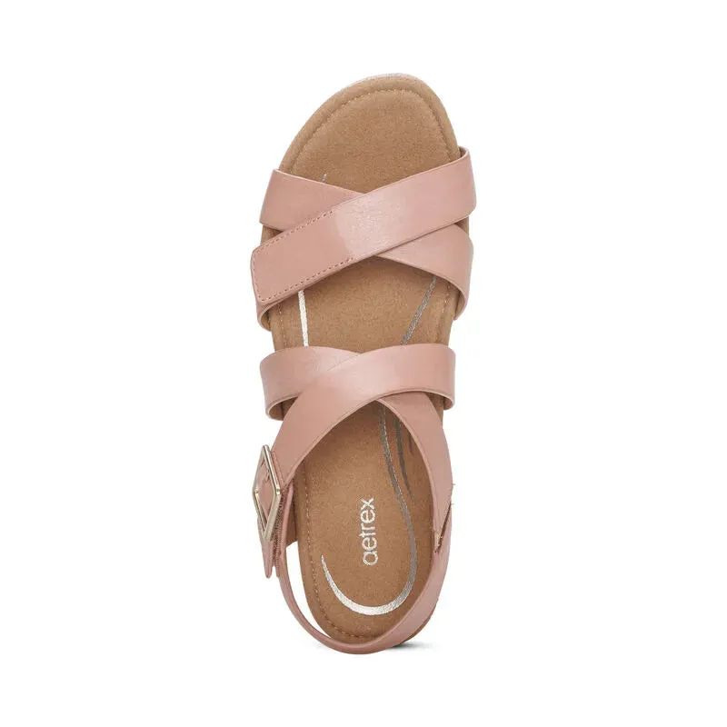 Anna Arch Support Wedge - Rose