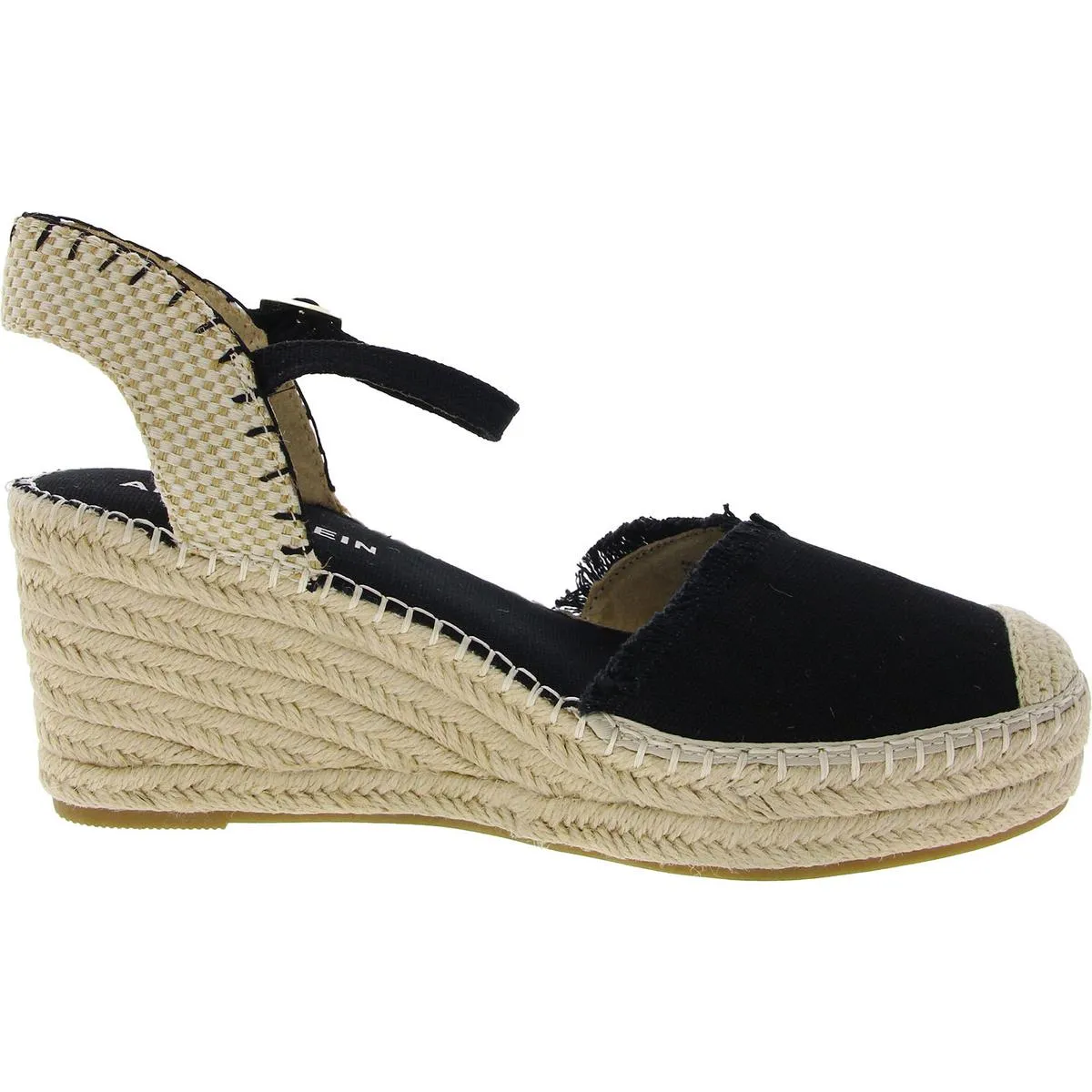 Anne Klein Womens Canvas Slingback Espadrilles