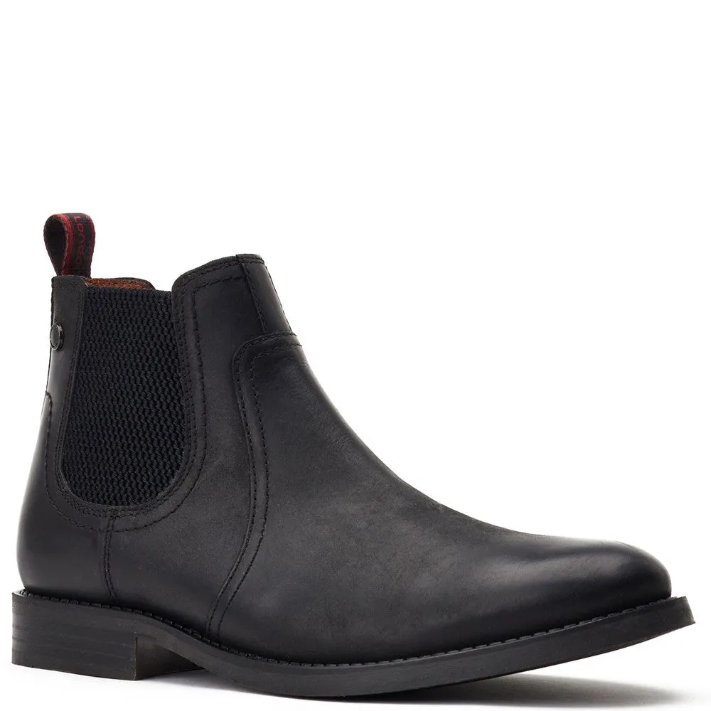 Base London Bateman Pull Up Chelsea Boot