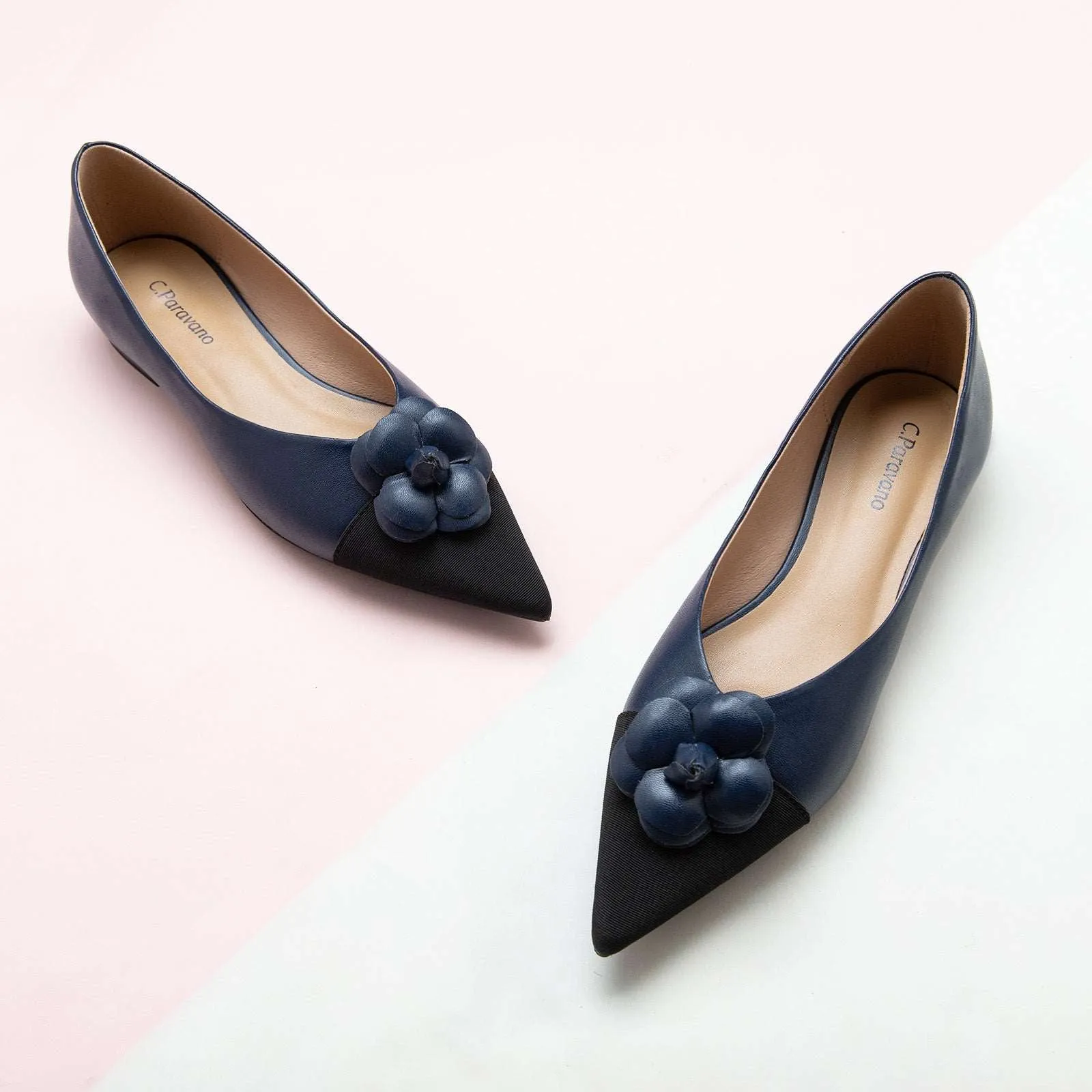 Camellia Flats (Aida) Navy