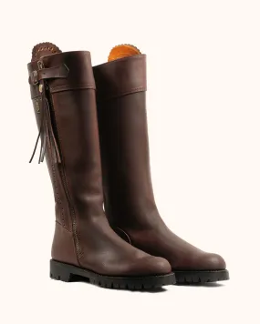 Classic Spanish Riding Boots Vibram Tread Sole