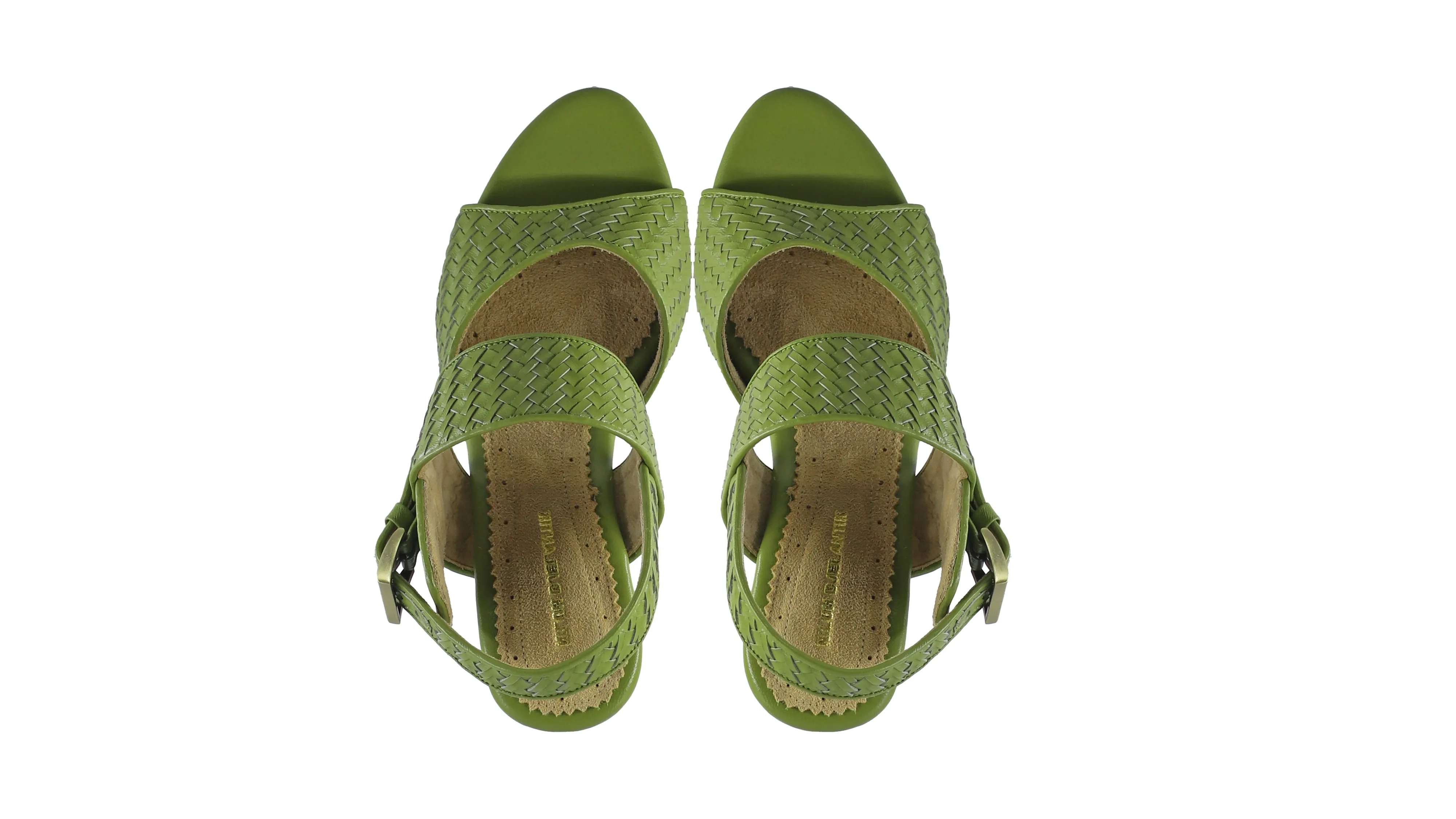 Danny 80mm Wedges - Light Olive