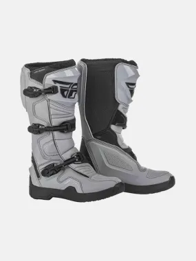 Fly Racing Maverik Riding Boot-Grey Black