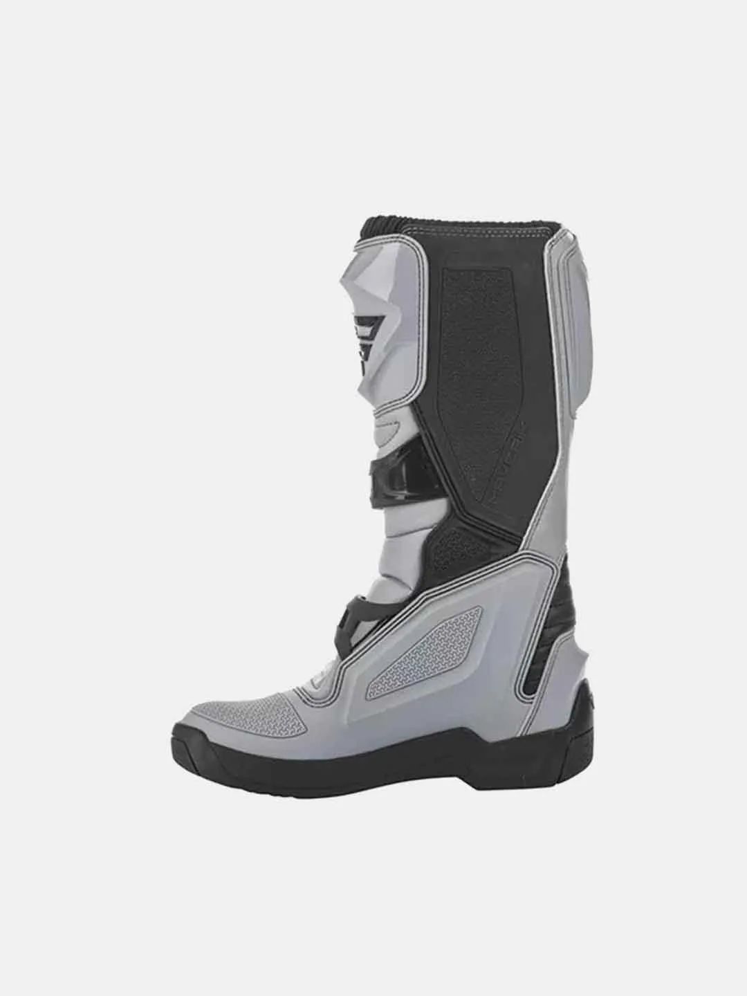 Fly Racing Maverik Riding Boot-Grey Black