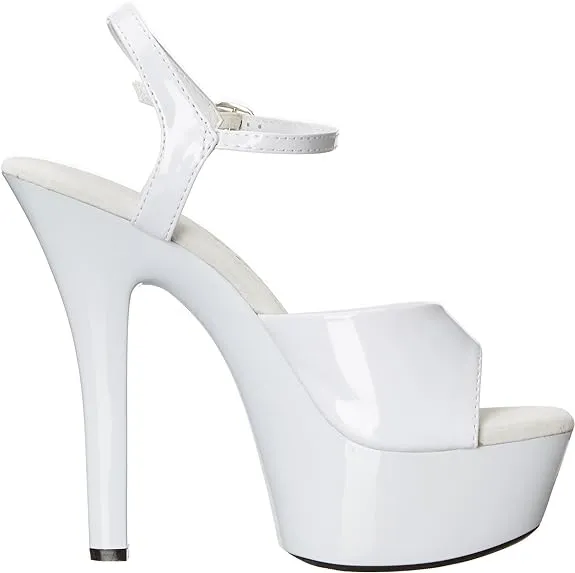 Juliet-601 Patent 6" Heel Sandals