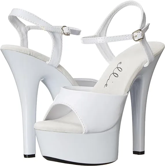 Juliet-601 Patent 6" Heel Sandals