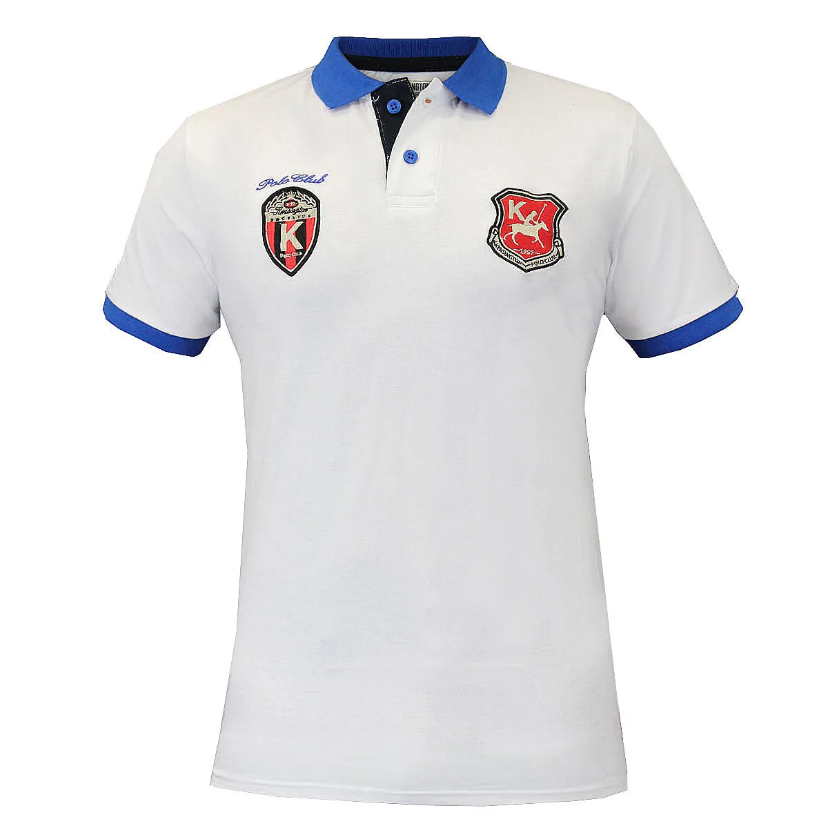 Kensington dockside Driscoll white pique polo shirt