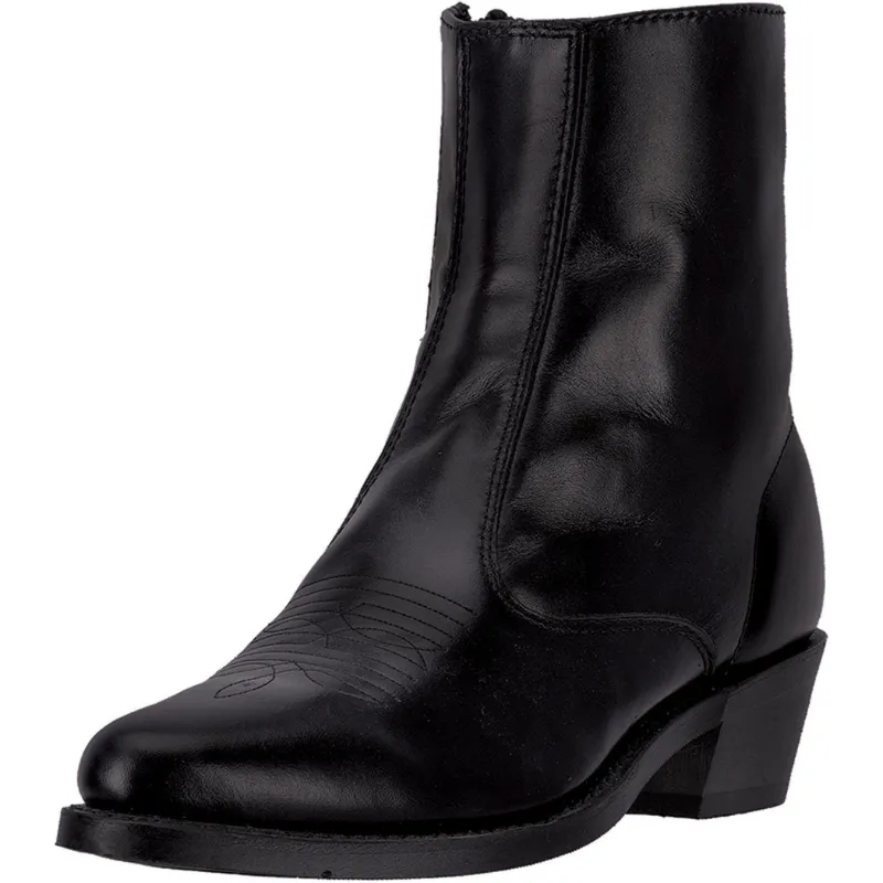 Laredo Men's Long Haul Black Zipper Cowboy Boots 62001