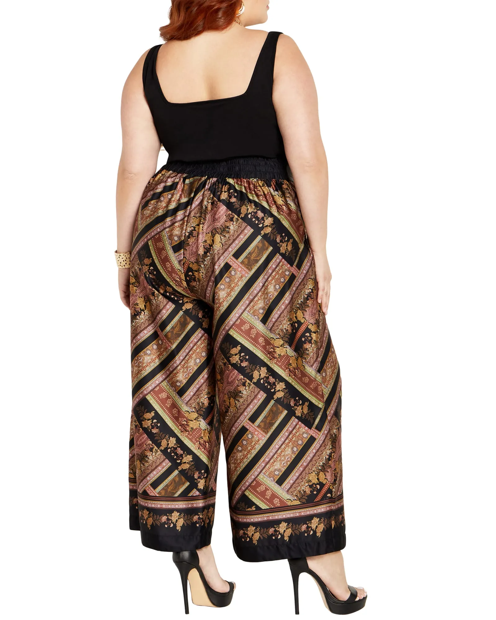 Lea Wide Leg Pant | Angelina Border