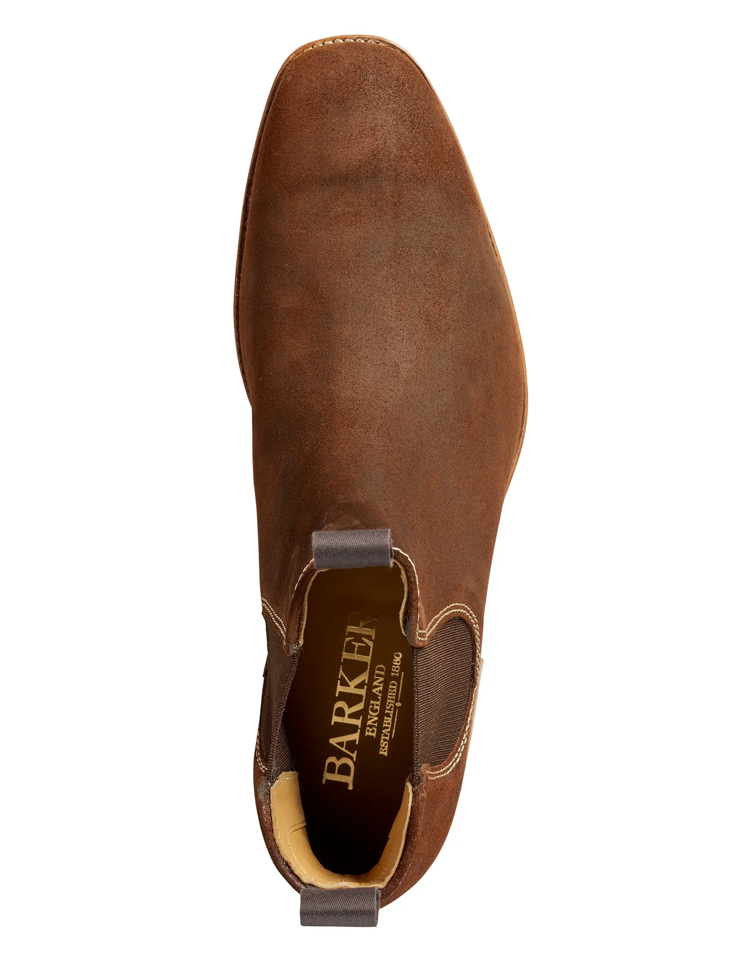 Mansfield - Brown Waxy Suede