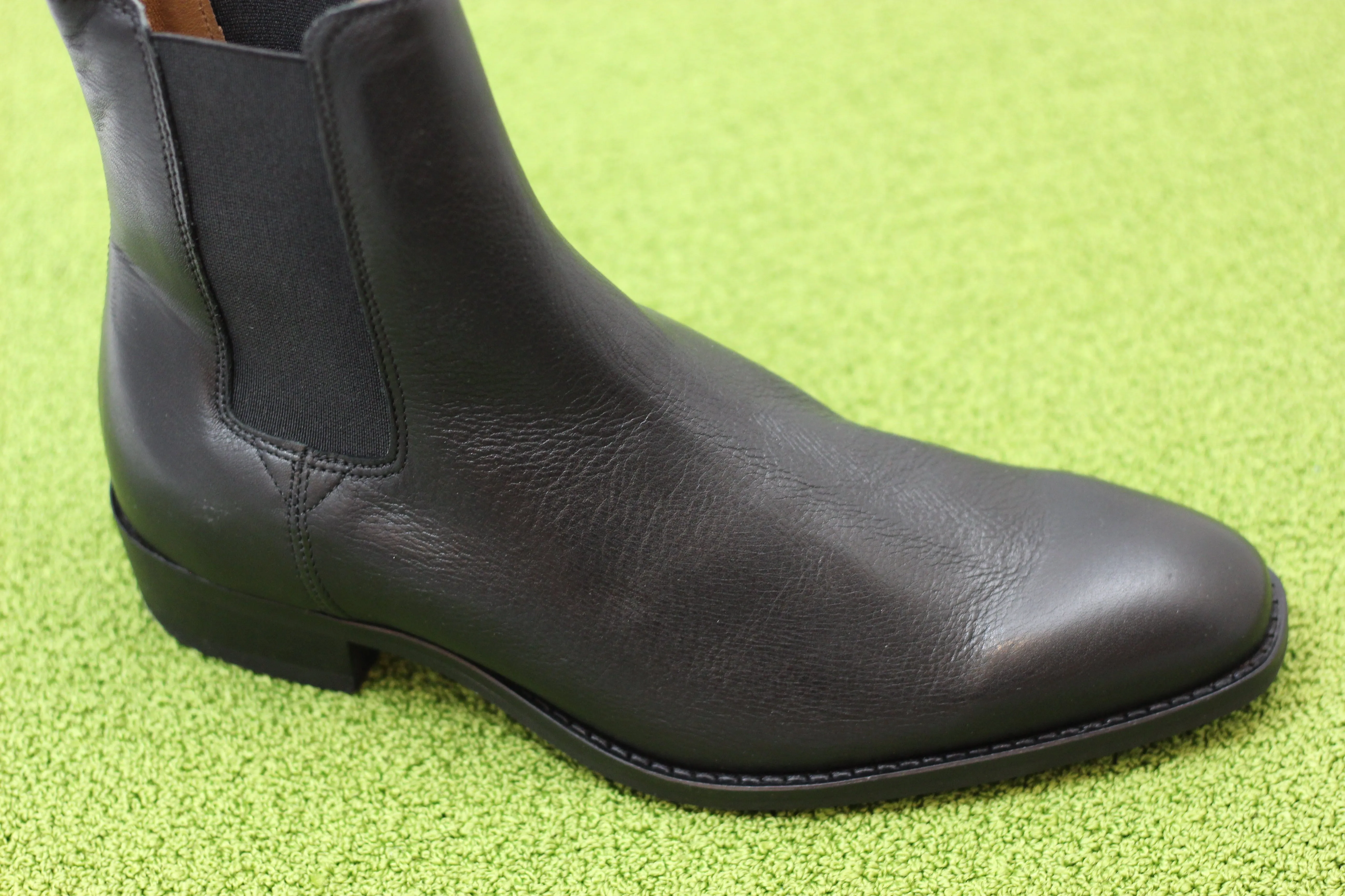 Mens Eli Chelsea Boot - Black Leather