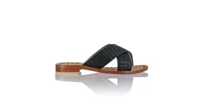 Petra No Strap 20mm Flat - Black