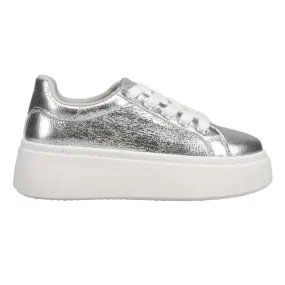 Record Metallic Platform Sneakers