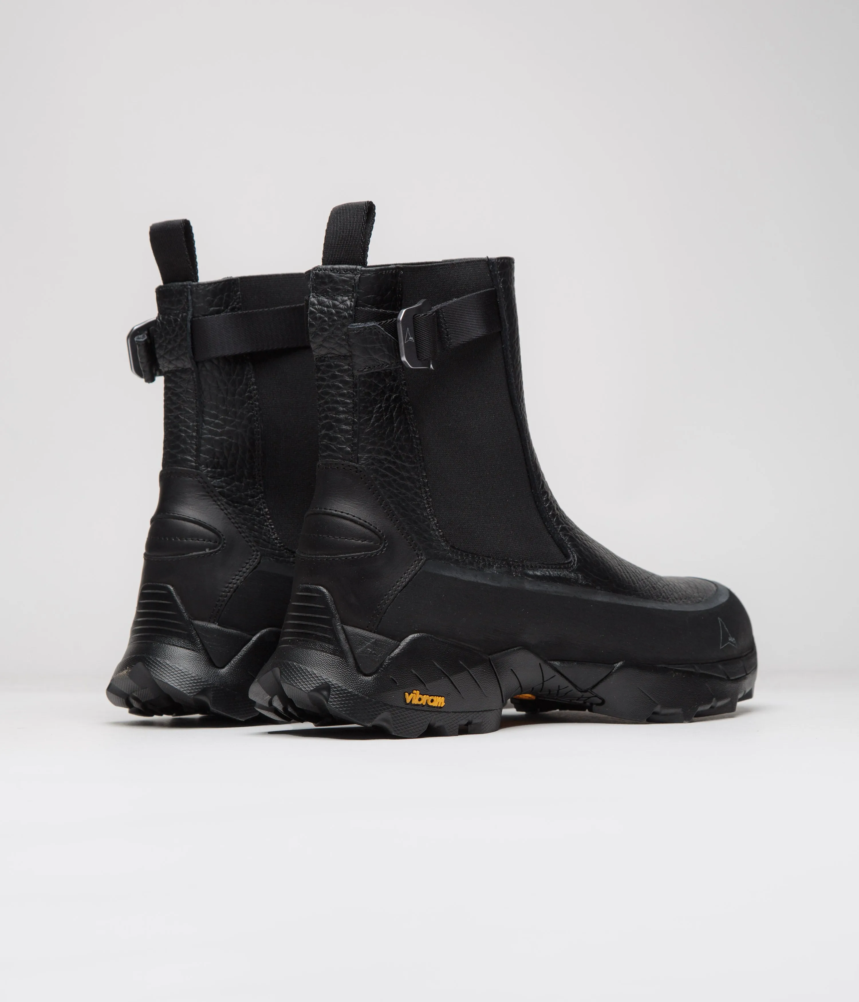 ROA Chelsea Boots - Black / Black