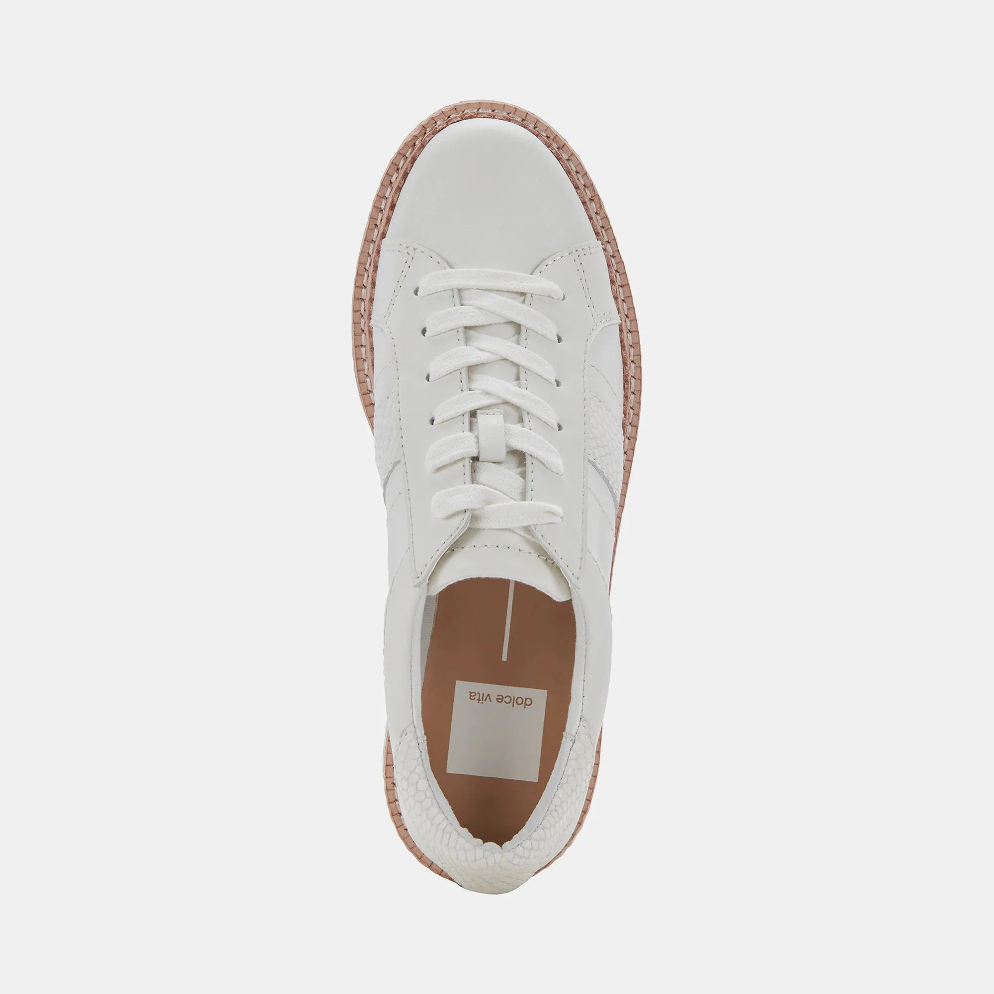 Tiger Sneakers - White Leather