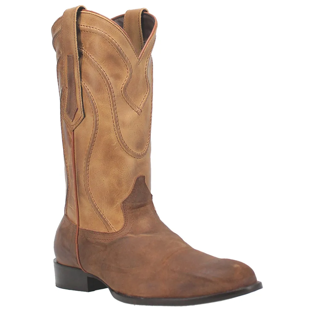 Whiskey River Round Toe Cowboy Boots